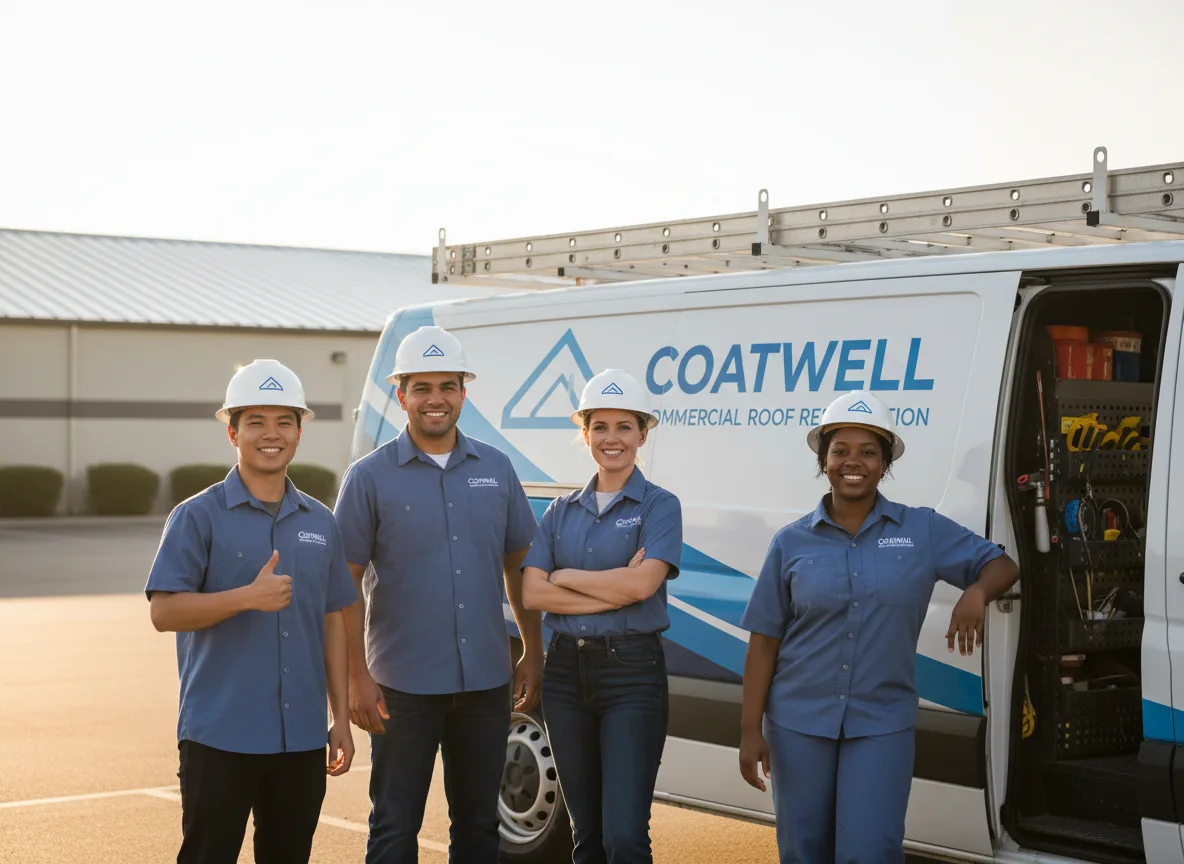 Commercial roof coating company in Starr, SC
